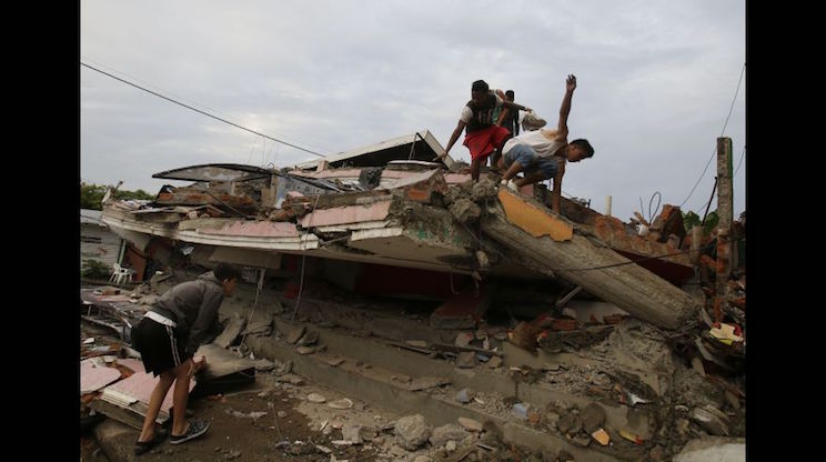 Terremoto Ecuador